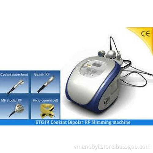 Coolant Cavitation Bipolar RF Laser Weight Loss Machine For